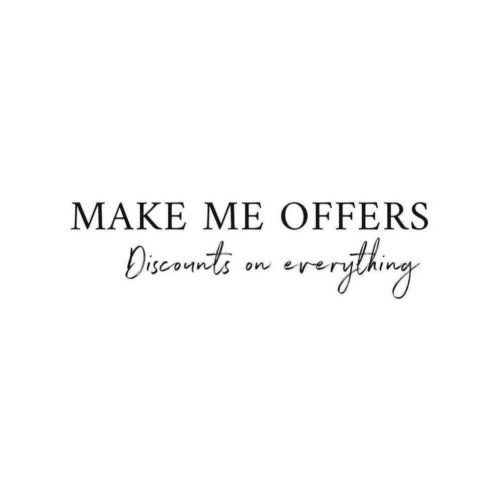 Make me an offer!